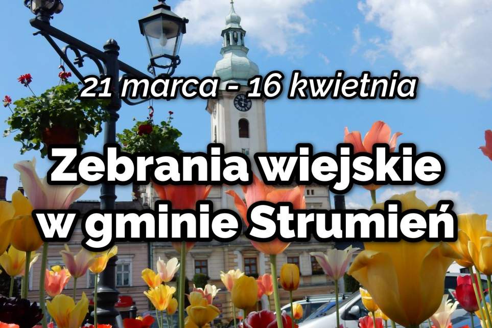 Zapraszamy na zebrania wiejskie