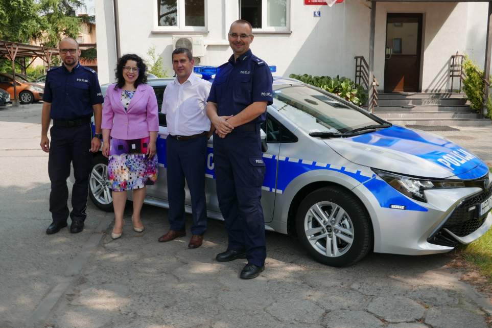 Nowy radiowóz w Strumieniu