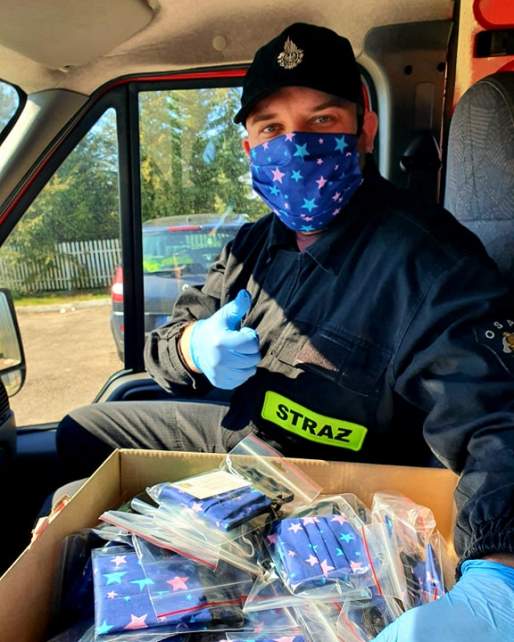 Maseczki dla mieszkańców