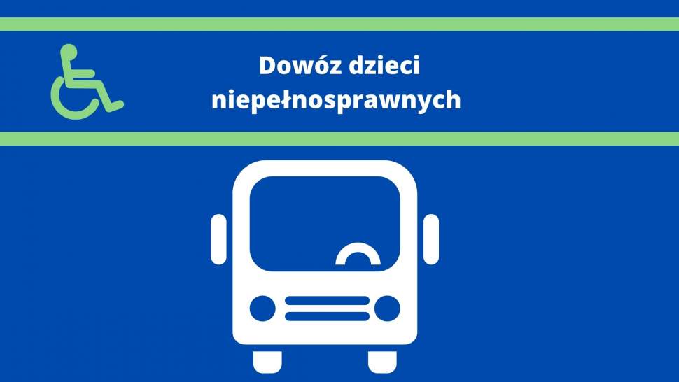 Dowóz dzieci niepełnosprawnych  - grafika