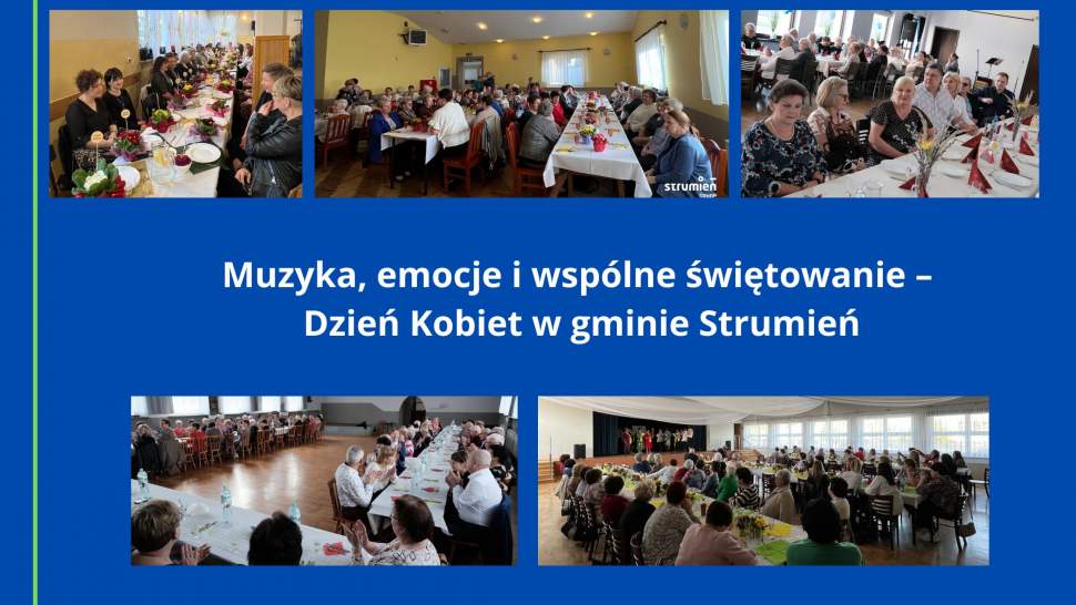 Muzyka, emocje i wspólne świętowanie – Dzień Kobiet w gminie Strumień
