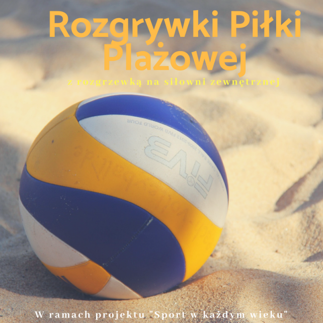 Rozgrywki piłki plażowej grafika