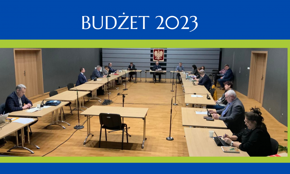 Budżet na 2023 rok uchwalony- grafika