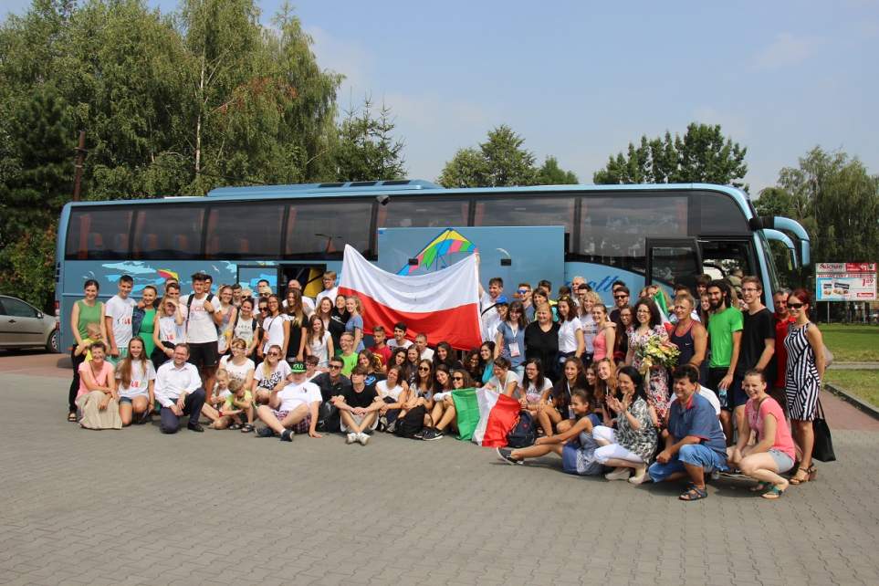 Pożegnanie pielgrzymów w Strumieniu