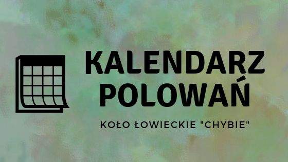Kalendarz polowań