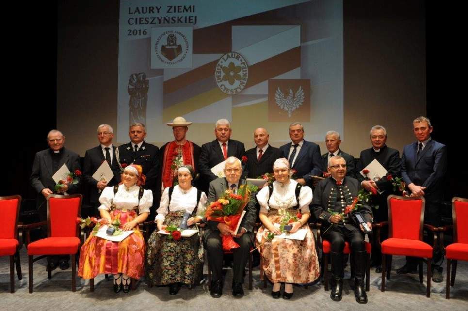 Uroczysta Sesja Samorządów Ziemi Cieszyńskiej w Teatrze im. Adama Mickiewicza w Cieszynie