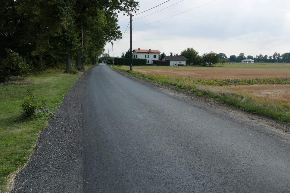 ul. Jałowcowa w Zabłociu po remoncie