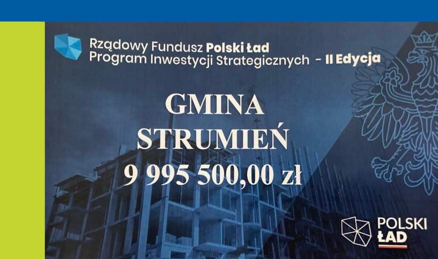 Dwa strumieńskie wnioski z dofinansowaniem
