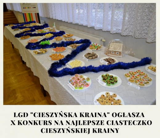X Konkurs na najlepsze Ciasteczko Cieszyńskiej Krainy- grafika