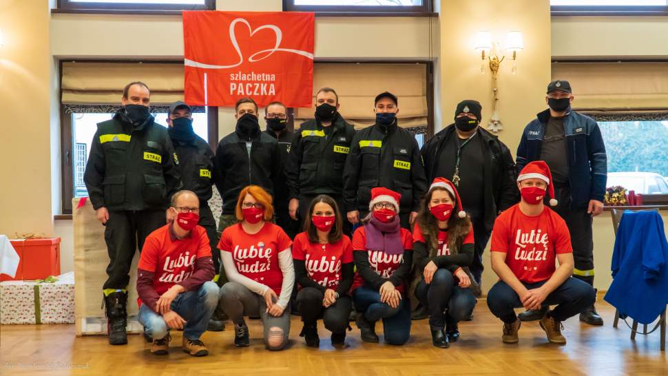 Szlachetna Paczka - sztab w Bąkowie