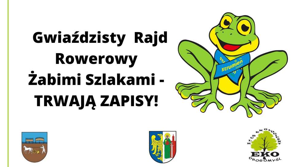 Trwają zapisy na Gwiaździsty Rajd Rowerowy Żabimi Szlakami