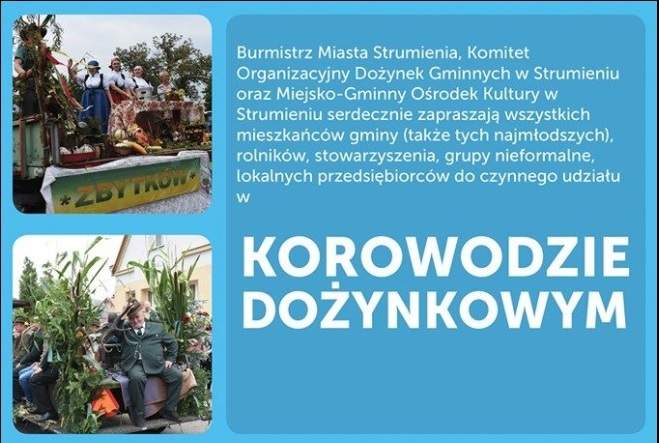 Udział w Korowodzie Dożynkowym