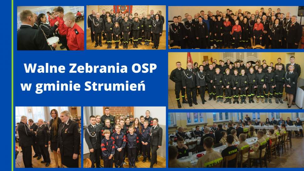 Walne Zebrania OSP w gminie Strumień