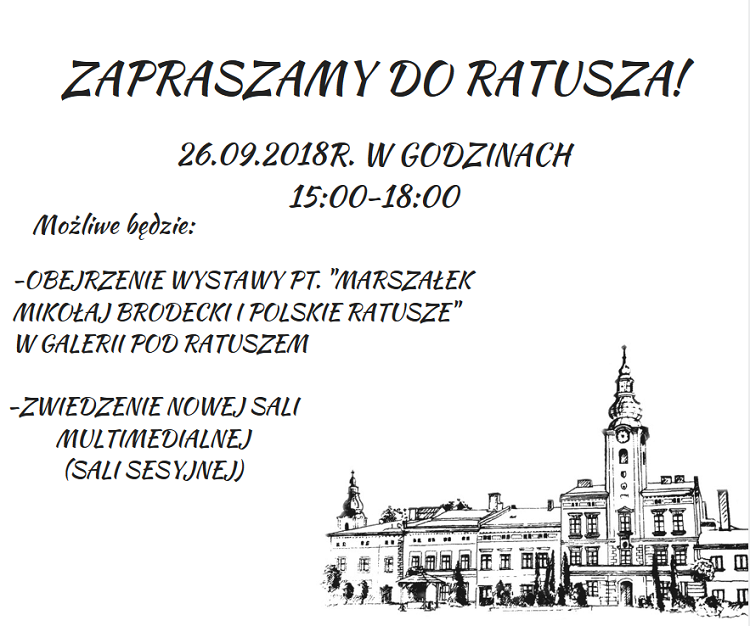 zapraszamy do Ratusza