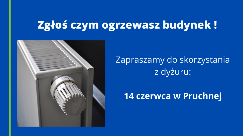 Zgłoś czym ogrzewasz budynek