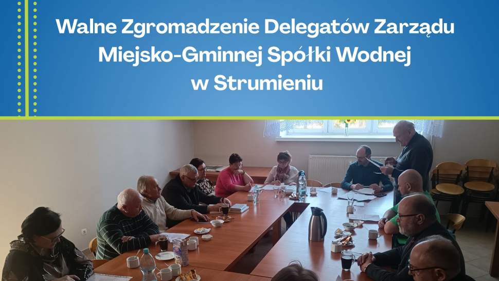 Zgromadzenie Delegatów Spółki Wodnej
