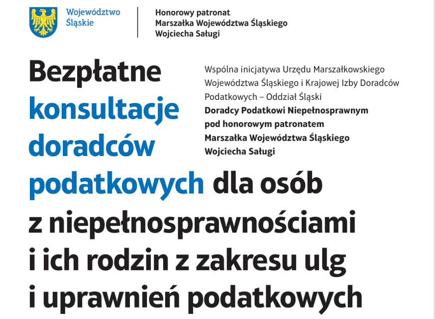 Bezpłatne konsultacje doradców podatkowych