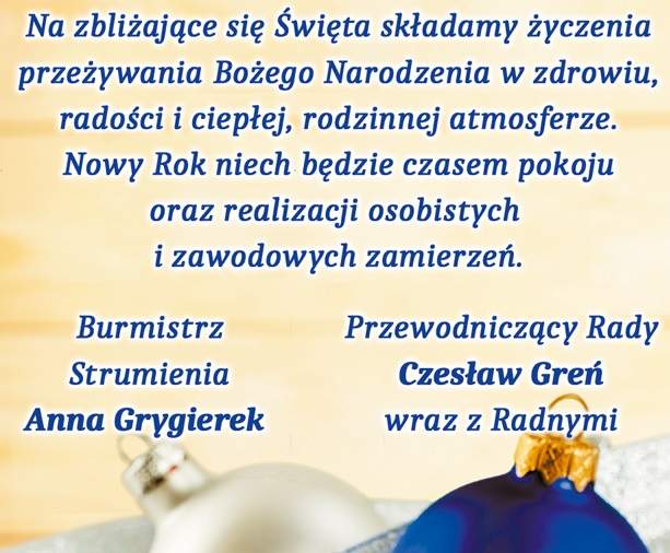 Życzenia świąteczne