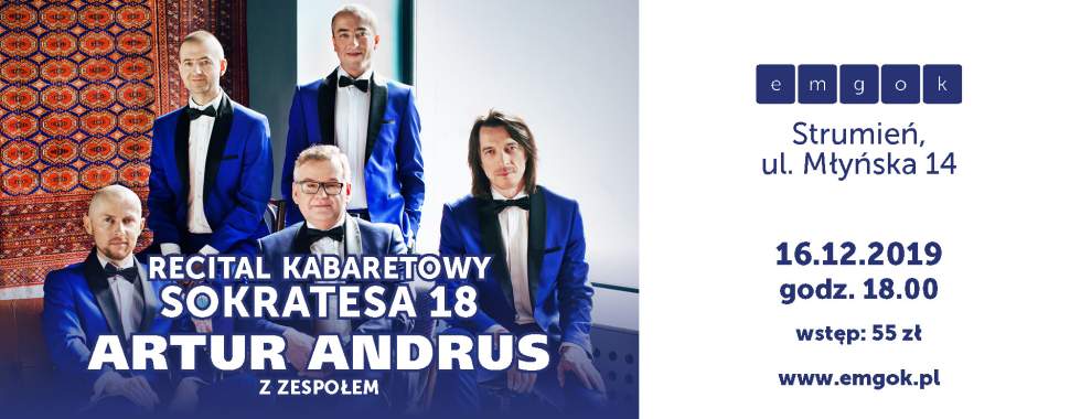 Artur Andrus w Strumieniu