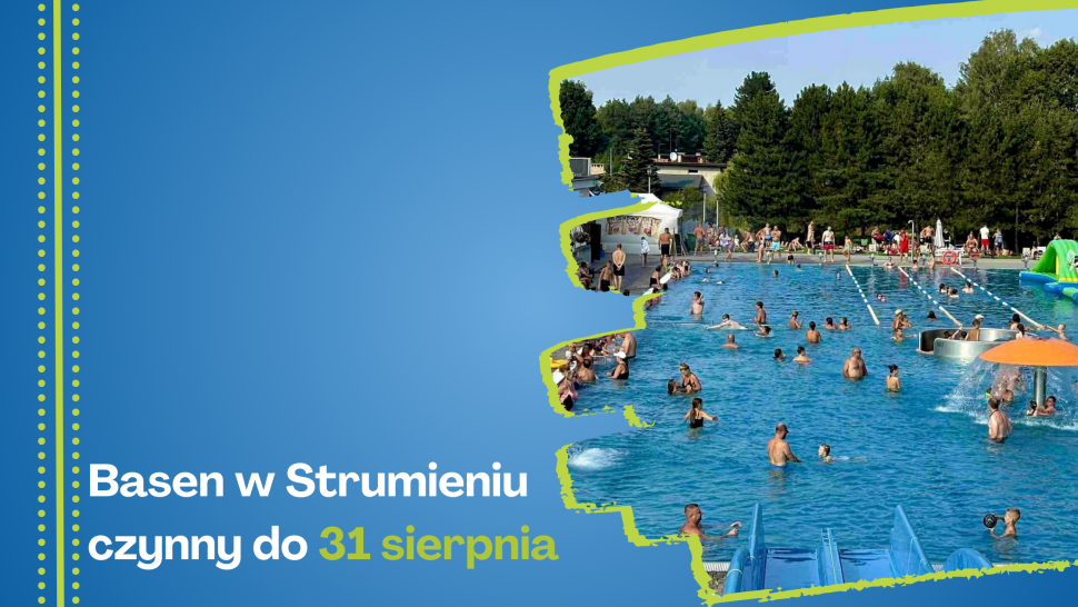 Basen w Strumieniu czynny do 31 sierpnia