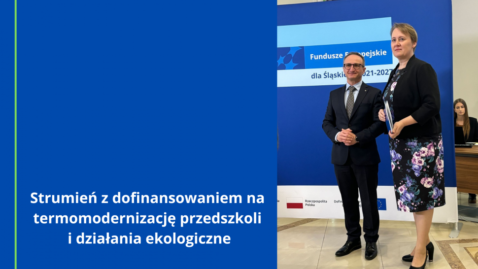 Strumień z dofinansowaniem na termomodernizację przedszkoli i działania ekologiczne
