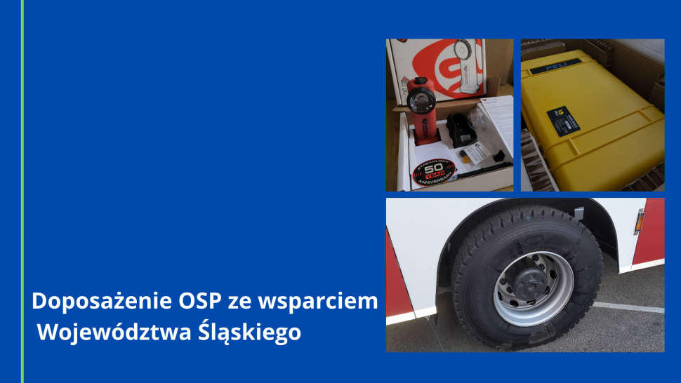 Doposażenie  OSP ze wsparciem Województwa Śląskiego
