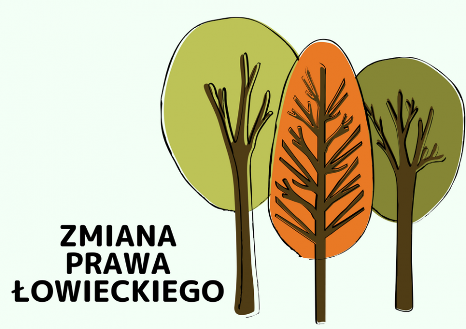 zmiana prawa łowieckiego grafika