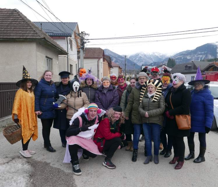 Pożegnali karnawał na Słowacji