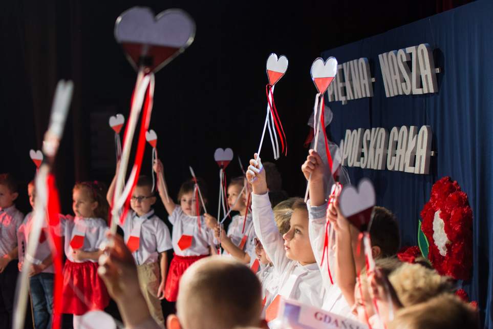 Przedszkolaki o niepodległości