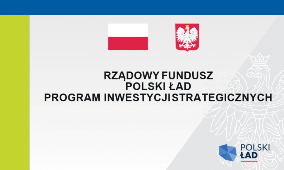Rozbudowa i modernizacja systemu kanalizacji sanitarnej- Rządowy Fundusz Polski Ład Program Inwestycji Strategicznych