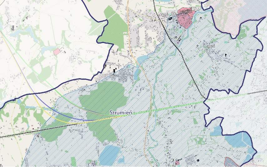 Mapa - trzy nowe trasy przebiegu