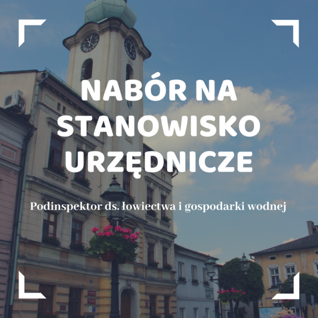 Nabór na stanowisko urzednicze