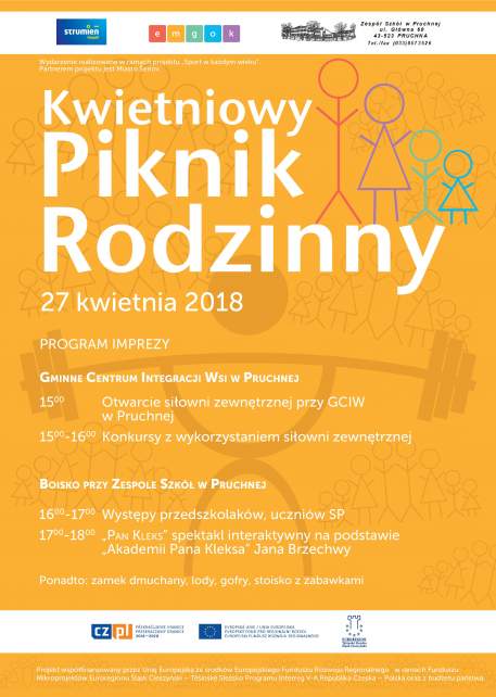 Plakat Kwietniowy Piknik Rodzinny