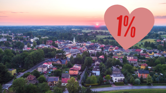 Podzielmy się 1 procentem - grafika