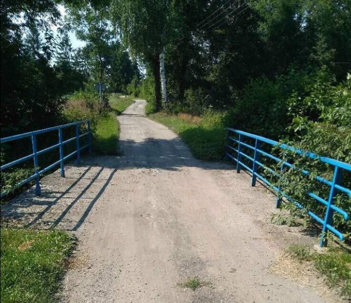 Most przy ul. Skrajnej