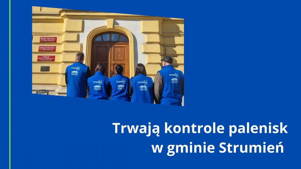 Trwają kontrole palenisk w gminie Strumień