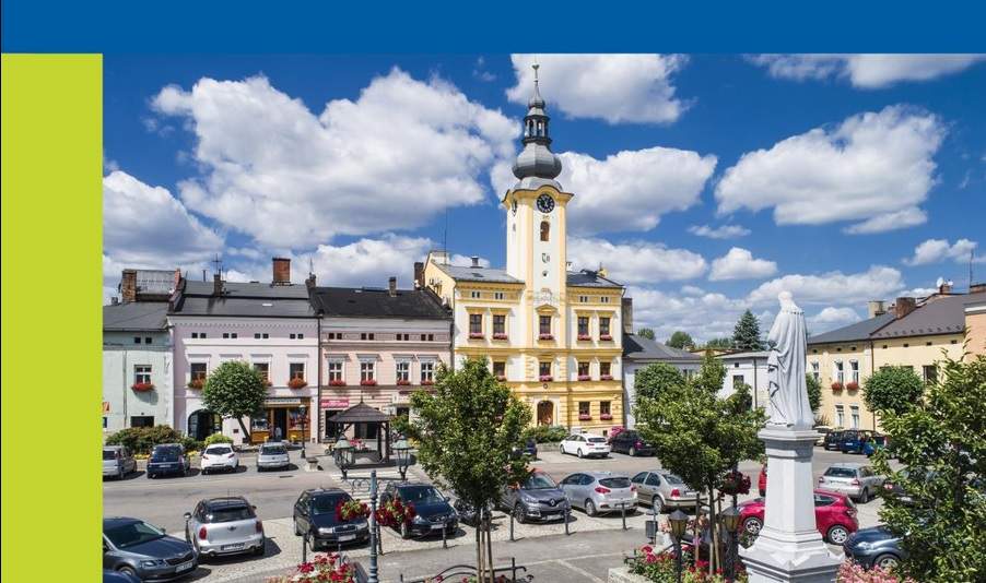 Rynek w Strumieniu - grafika