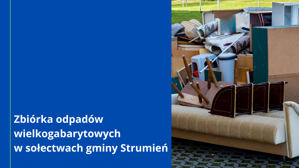 Zbiórka odpadów wielkogabarytowych w sołectwach