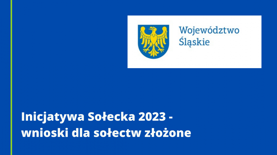 Inicjatywa Sołecka 2023 - wnioski dla sołectw złożone