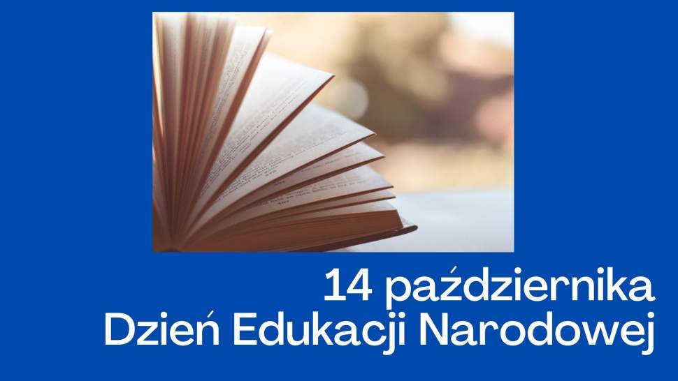 14 października Dzień Edukacji Narodowej