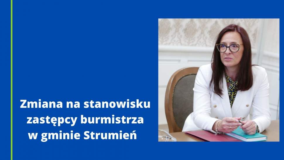 Zmiana na stanowisku zastępcy burmistrza
