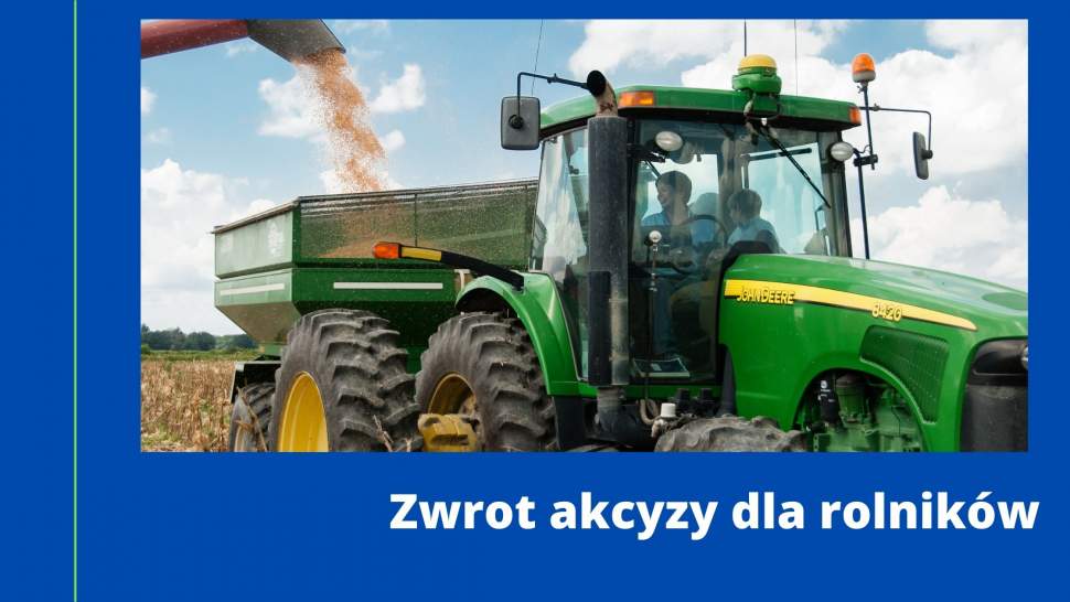 Zwrot akcyzy dla rolników - grafika
